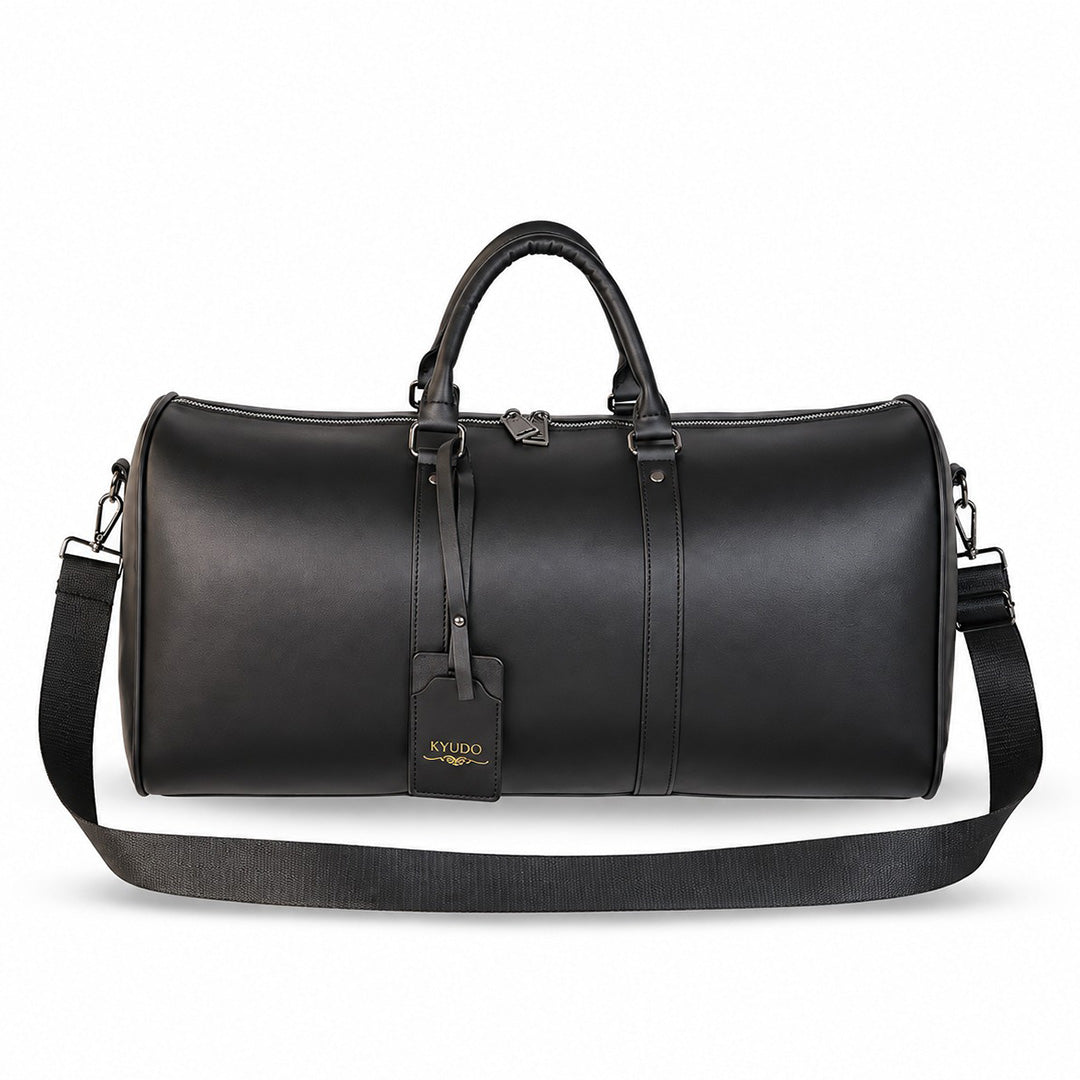 The Meridian Duffle — Midnight Black