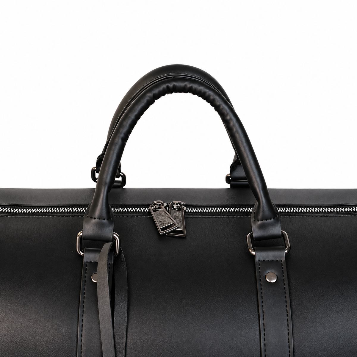 The Meridian Duffle — Midnight Black