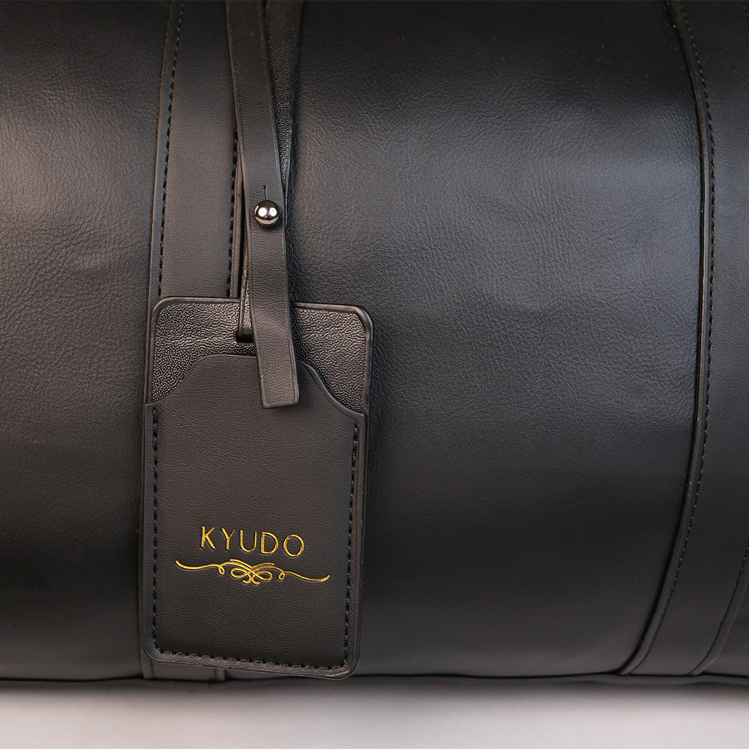 The Meridian Duffle — Midnight Black